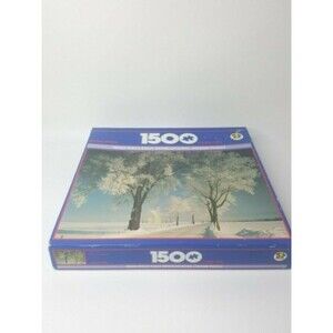 Winter White Jigsaw Puzzle by American Publishing SEALED VINTAGE